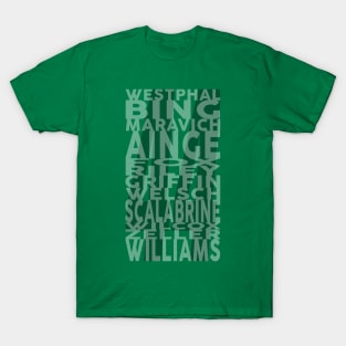 Boston's Basketball History of 44 T-Shirt